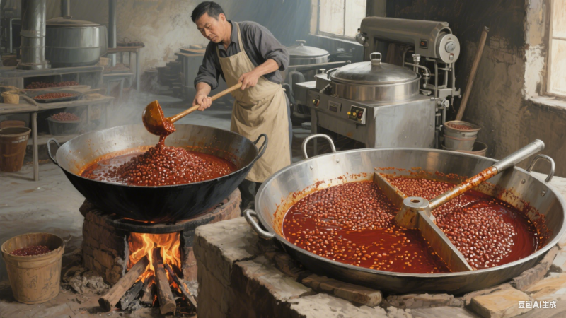 搅拌夹层锅：酱料制作的 “风味锻造师”，使酱料如此多味口感好(图3)