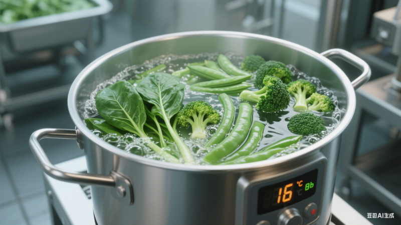 夹层锅在处理蔬菜的时候显现的特色是什么(图3)