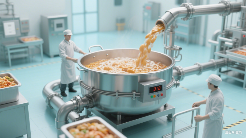 夹层锅在食品加工厂中的核心作用(图7)