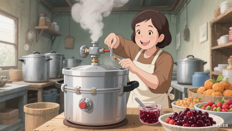 蒸汽夹层锅安全高：压力稳定有保障，食品加工放心用(图3)