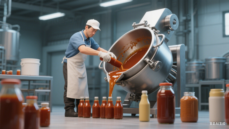 可倾式夹层锅超实用：倾倒方便不洒漏，批量处理更高级(图6)