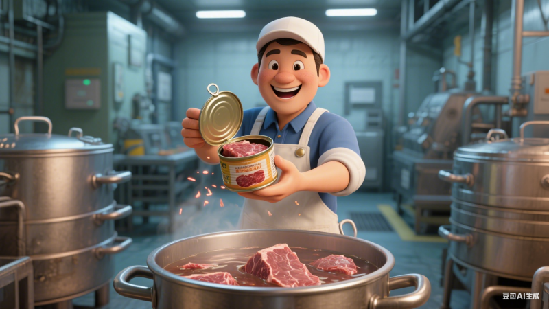 夹层锅适用于罐头加工：加热杀菌效果好，延长食品保质期(图4)