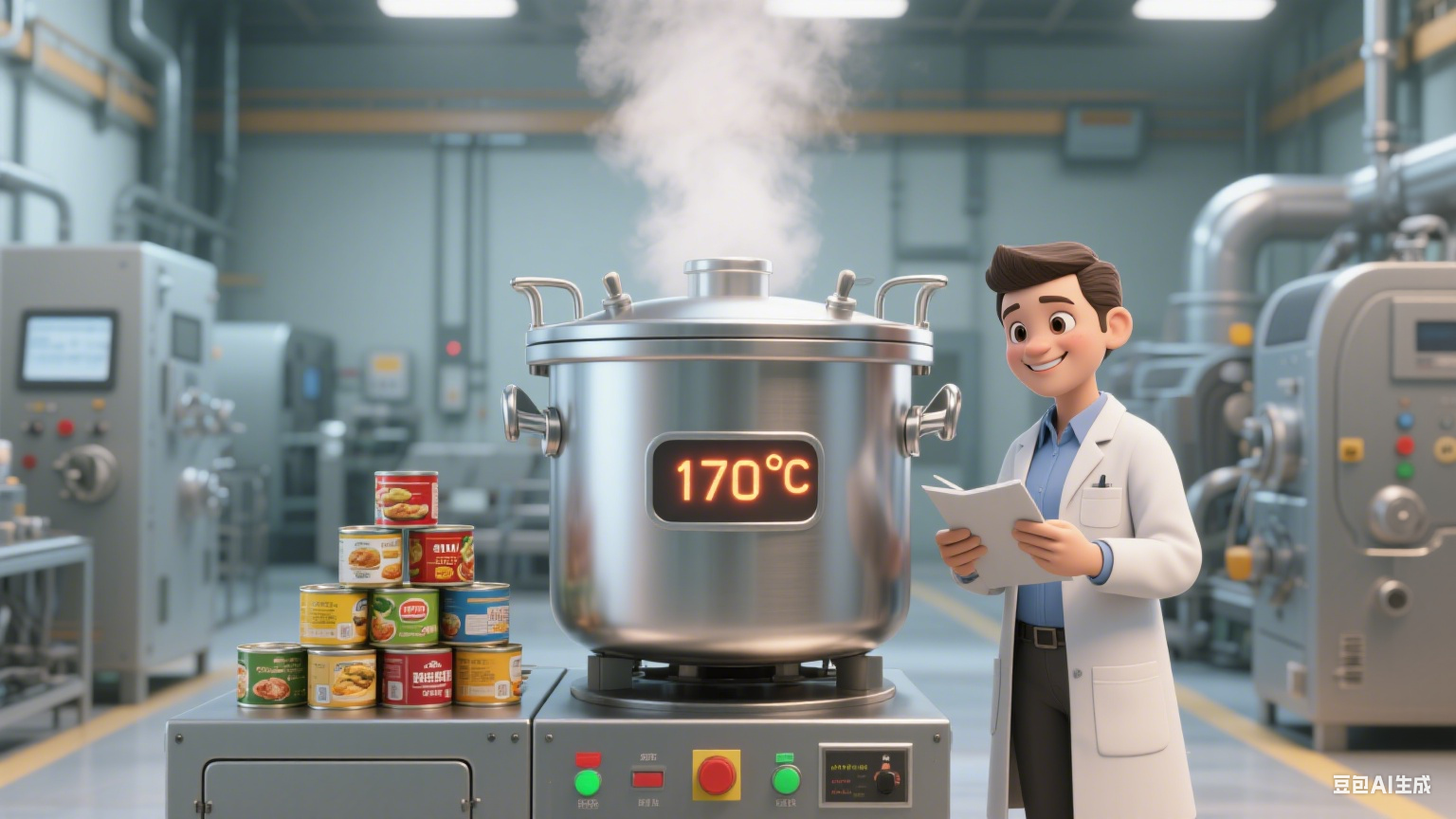 蒸汽夹层锅压力可控：根据需求调节，适应不同加工场景(图4)