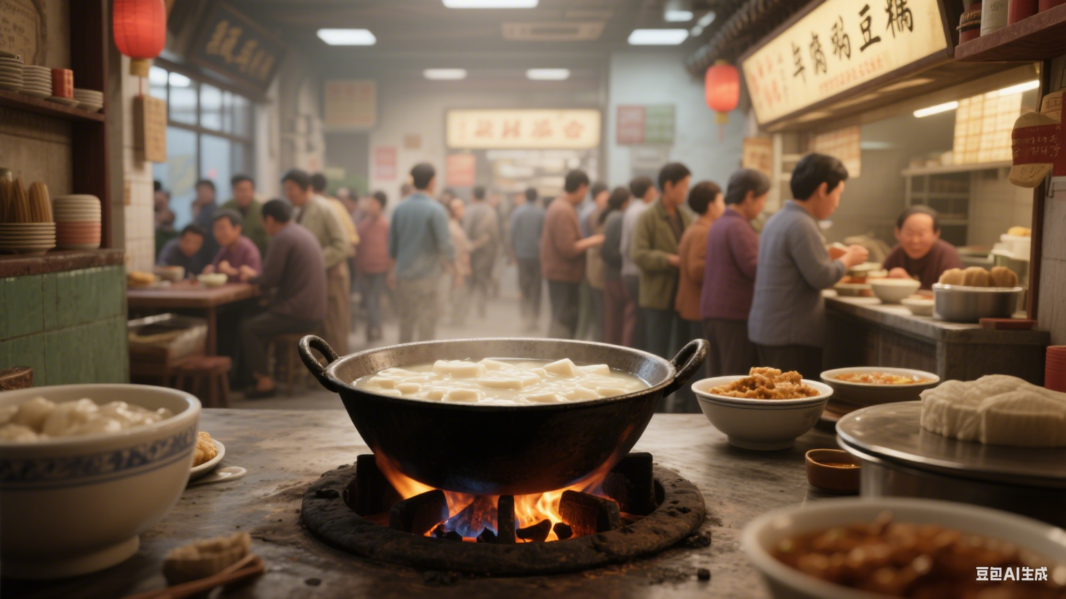 夹层锅适用于豆腐脑制作：加热温和质地嫩，早餐供应好选择(图4)