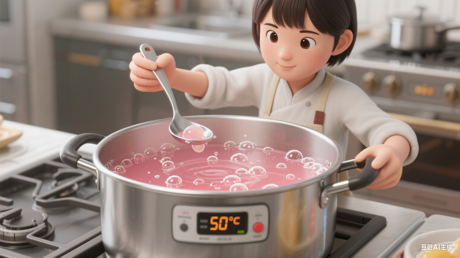 夹层锅让制作果冻更简单：加热溶解均匀，凝固效果超出色(图5)