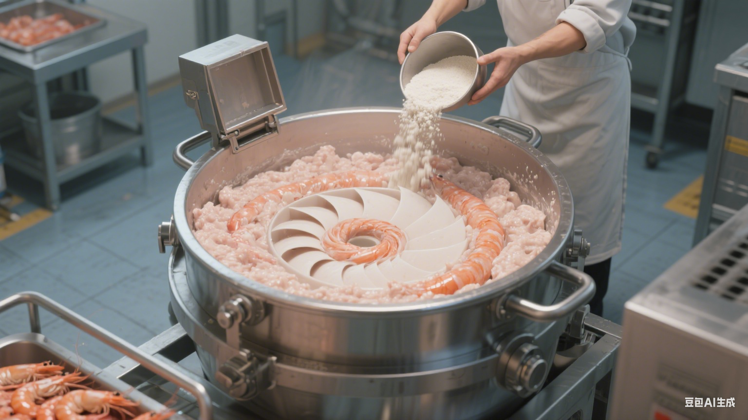 夹层锅应用于鱼糜制品加工：搅拌充分质地弹，产品品质超可靠(图4)