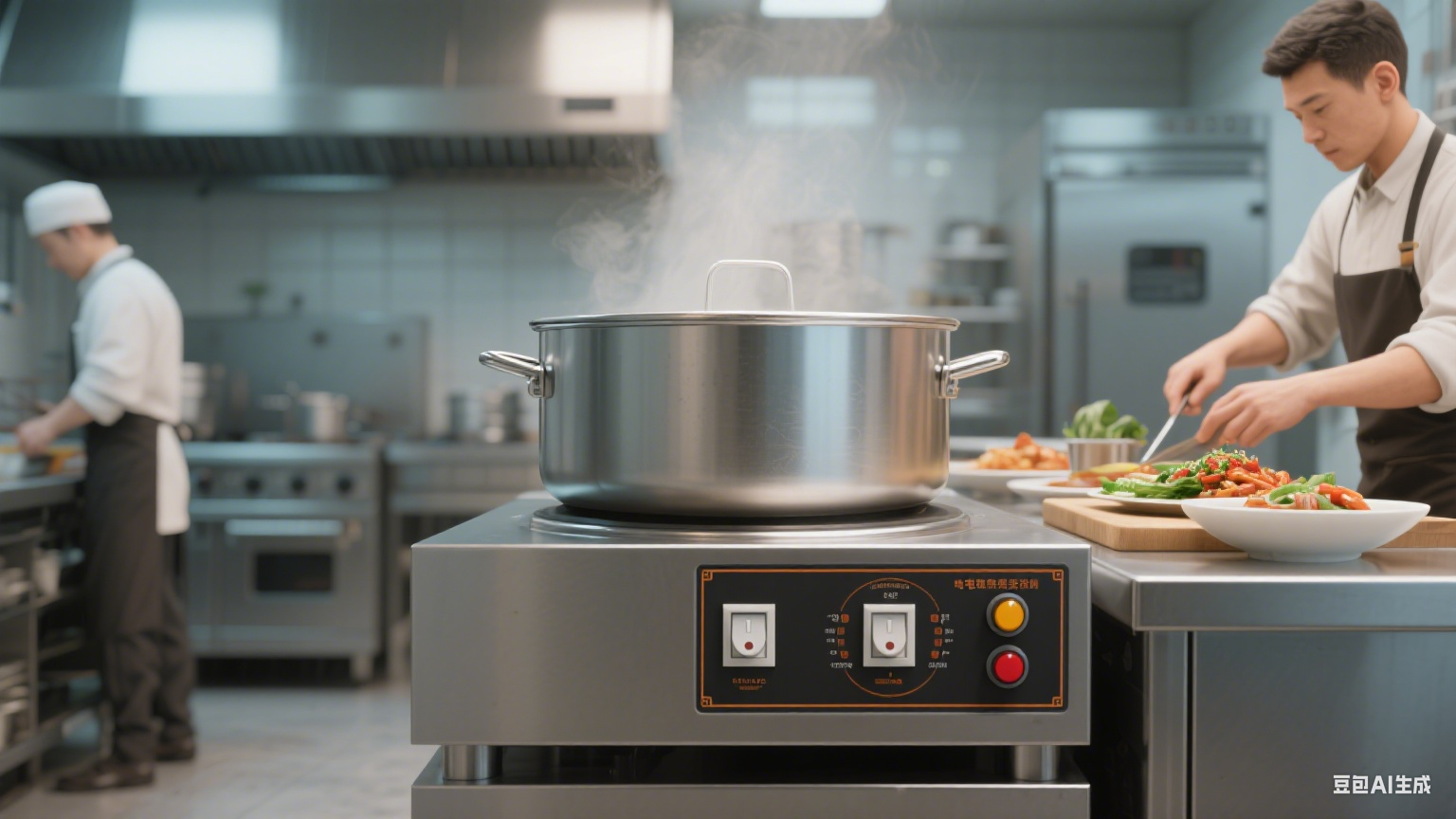 电加热夹层锅无噪音：安静运行不打扰，厨房环境更舒适(图5)