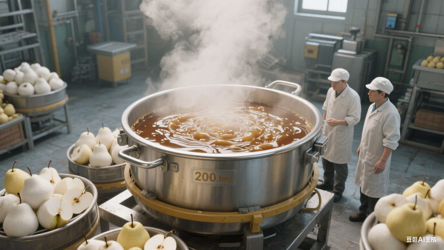 夹层锅助力熬制梨膏：温度可控不糊锅，润肺佳品超良好(图4)