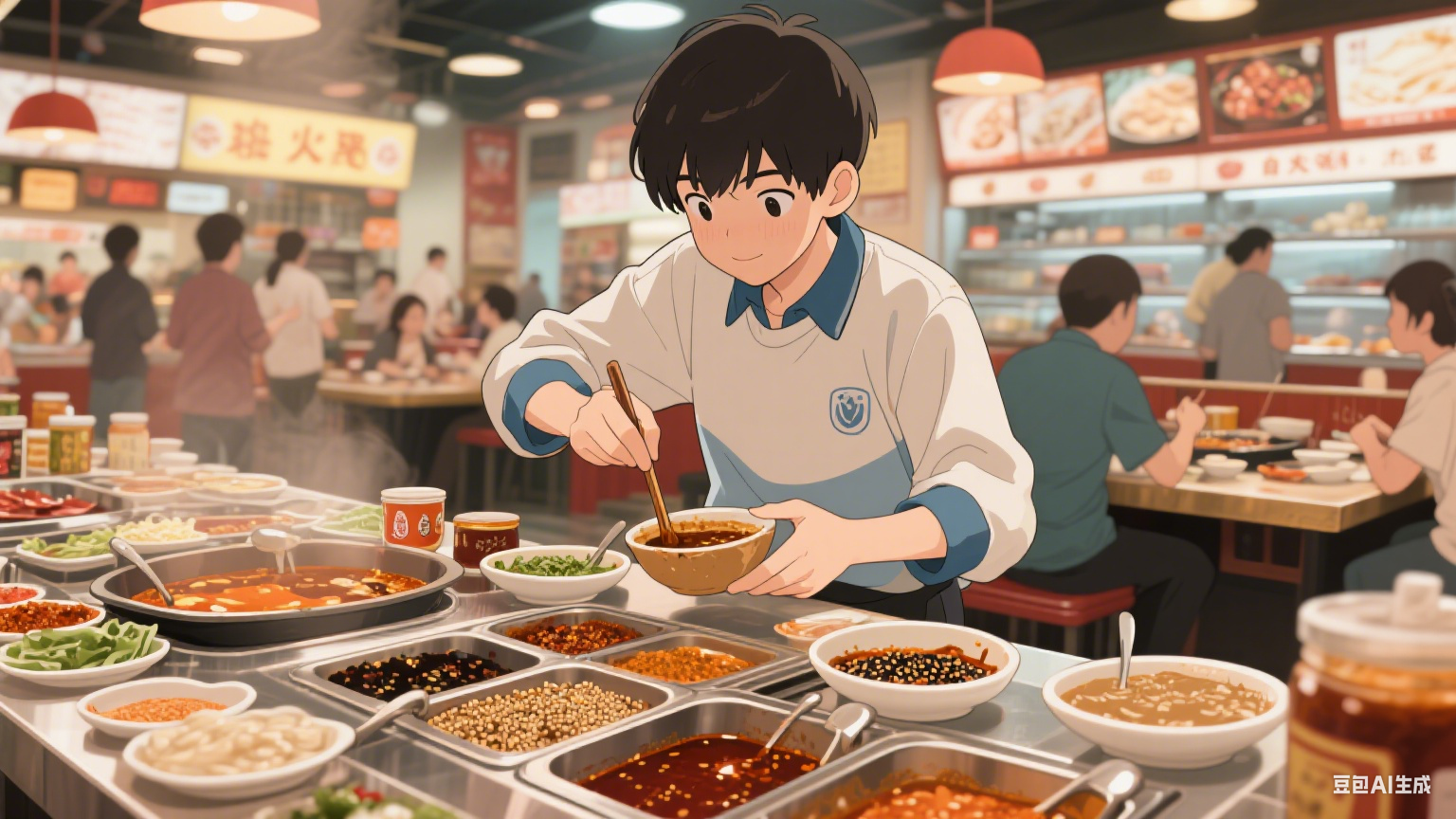 夹层锅助力火锅蘸料制作：调制均匀味道好，食客体验超出色(图4)