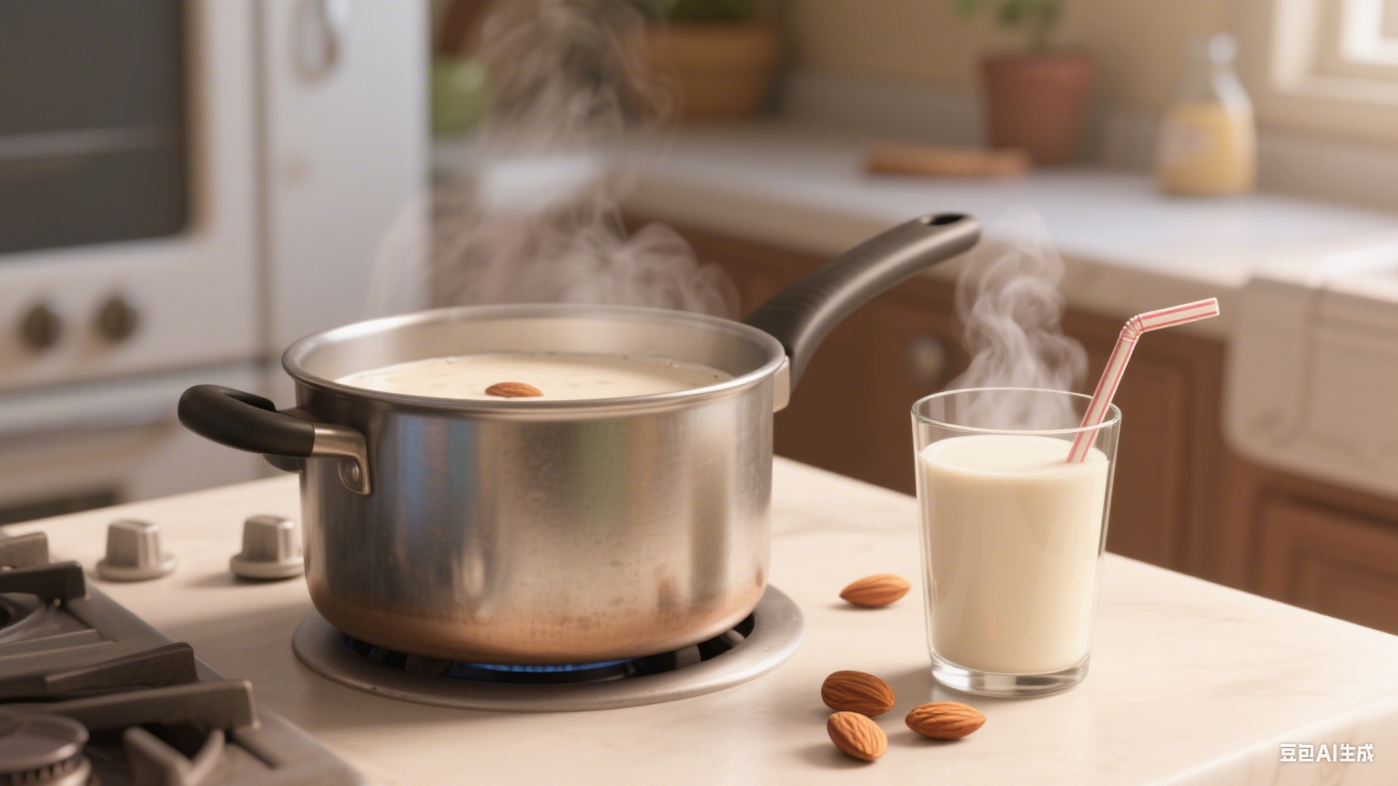 夹层锅适用于杏仁露制作：加热均匀营养全，健康饮品超良好(图7)