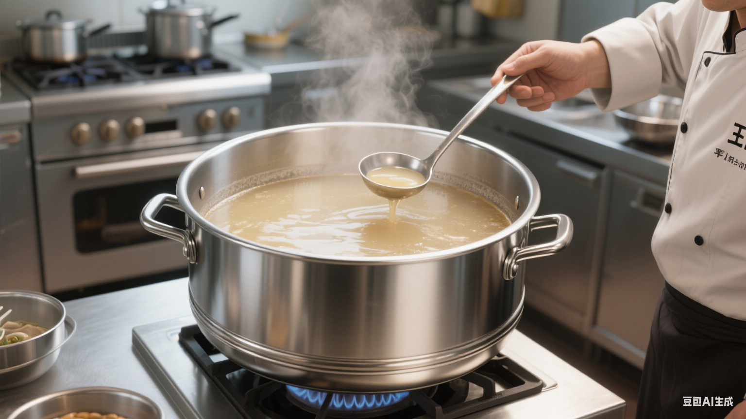 不锈钢夹层锅密封好：防止热量流失，提高加热效率(图5)