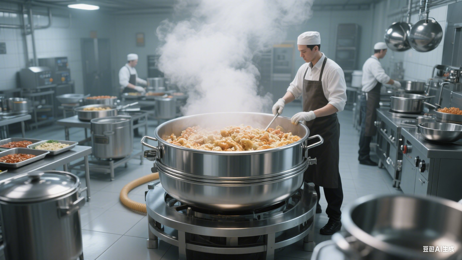 不锈钢夹层锅密封好：防止热量流失，提高加热效率(图7)