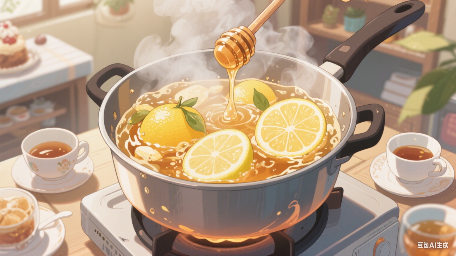 夹层锅助力熬制蜂蜜柚子茶：加热温和不破坏营养，风味超清新(图7)