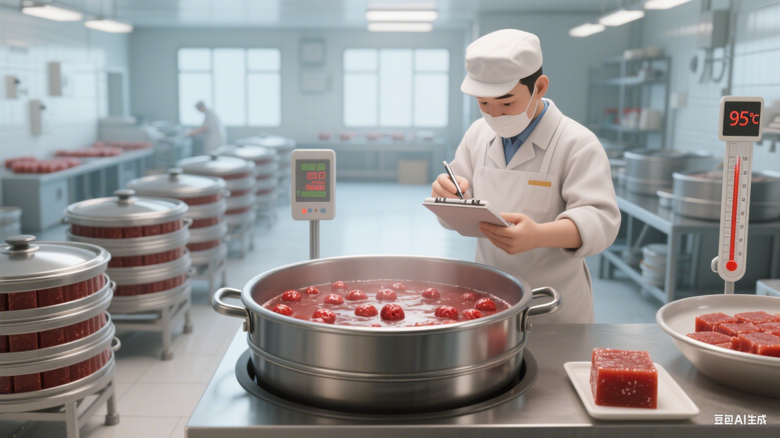 夹层锅助力熬制山楂糕：温度可控不糊锅，酸甜开胃超美味(图5)