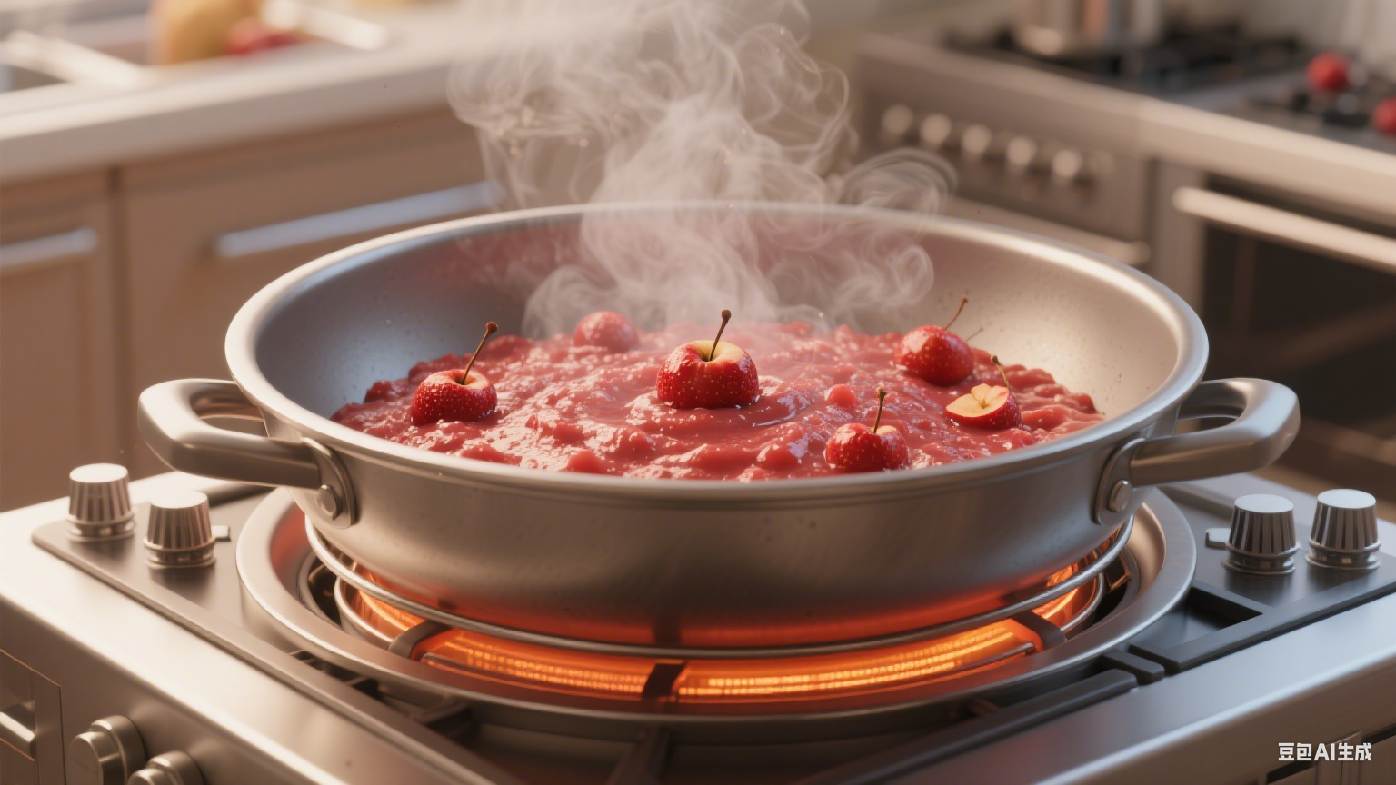 夹层锅助力熬制山楂糕：温度可控不糊锅，酸甜开胃超美味(图6)