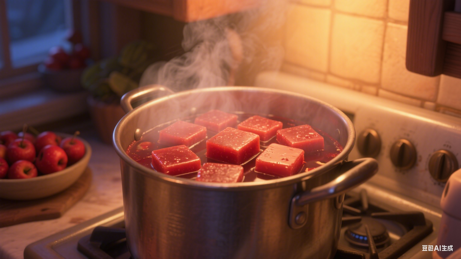 夹层锅助力熬制山楂糕：温度可控不糊锅，酸甜开胃超美味(图7)