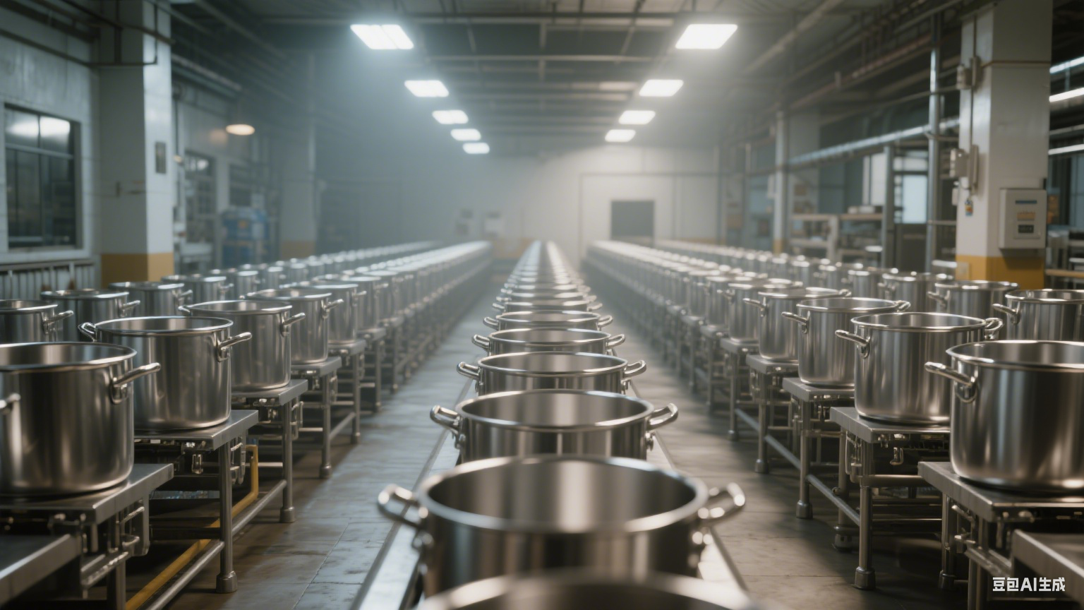 不锈钢夹层锅外观美观：设计简洁大方，提升厨房整体形象(图4)