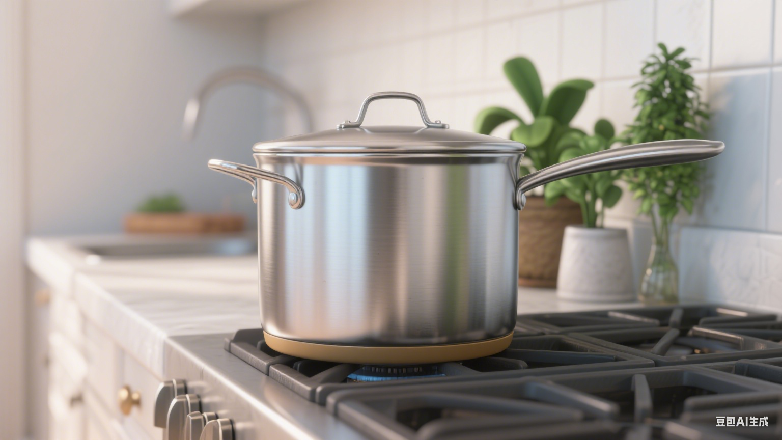 不锈钢夹层锅外观美观：设计简洁大方，提升厨房整体形象(图6)