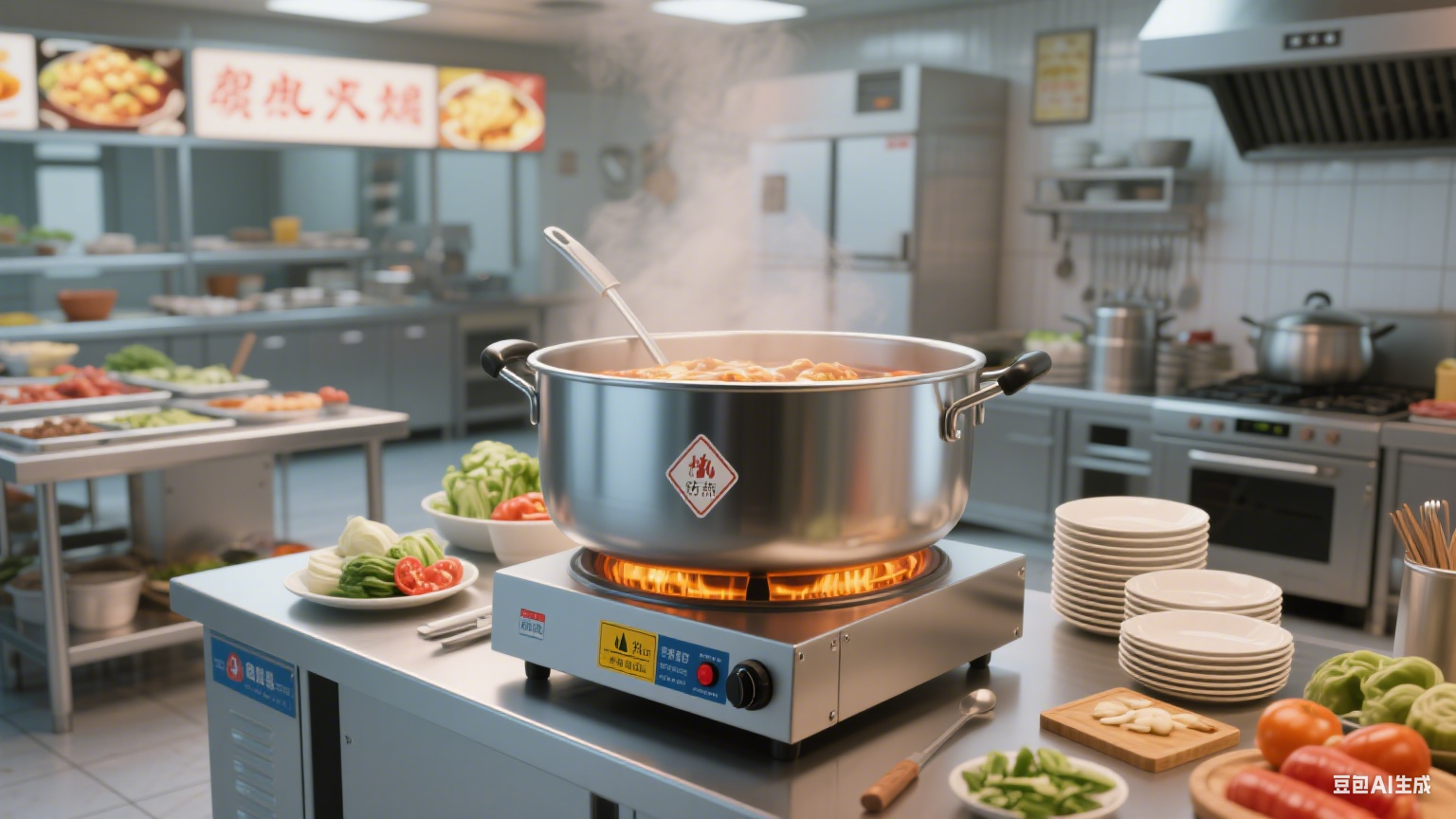 电加热夹层锅使用安全：有过热保护装置，避免安全事故(图7)