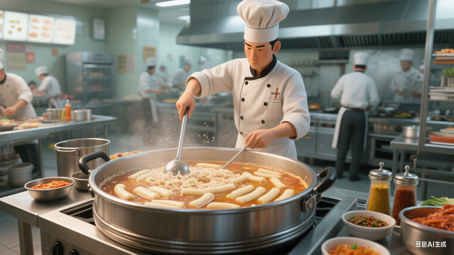 夹层锅让制作年糕汤更轻松：年糕煮软不粘连，汤品味道鲜(图5)