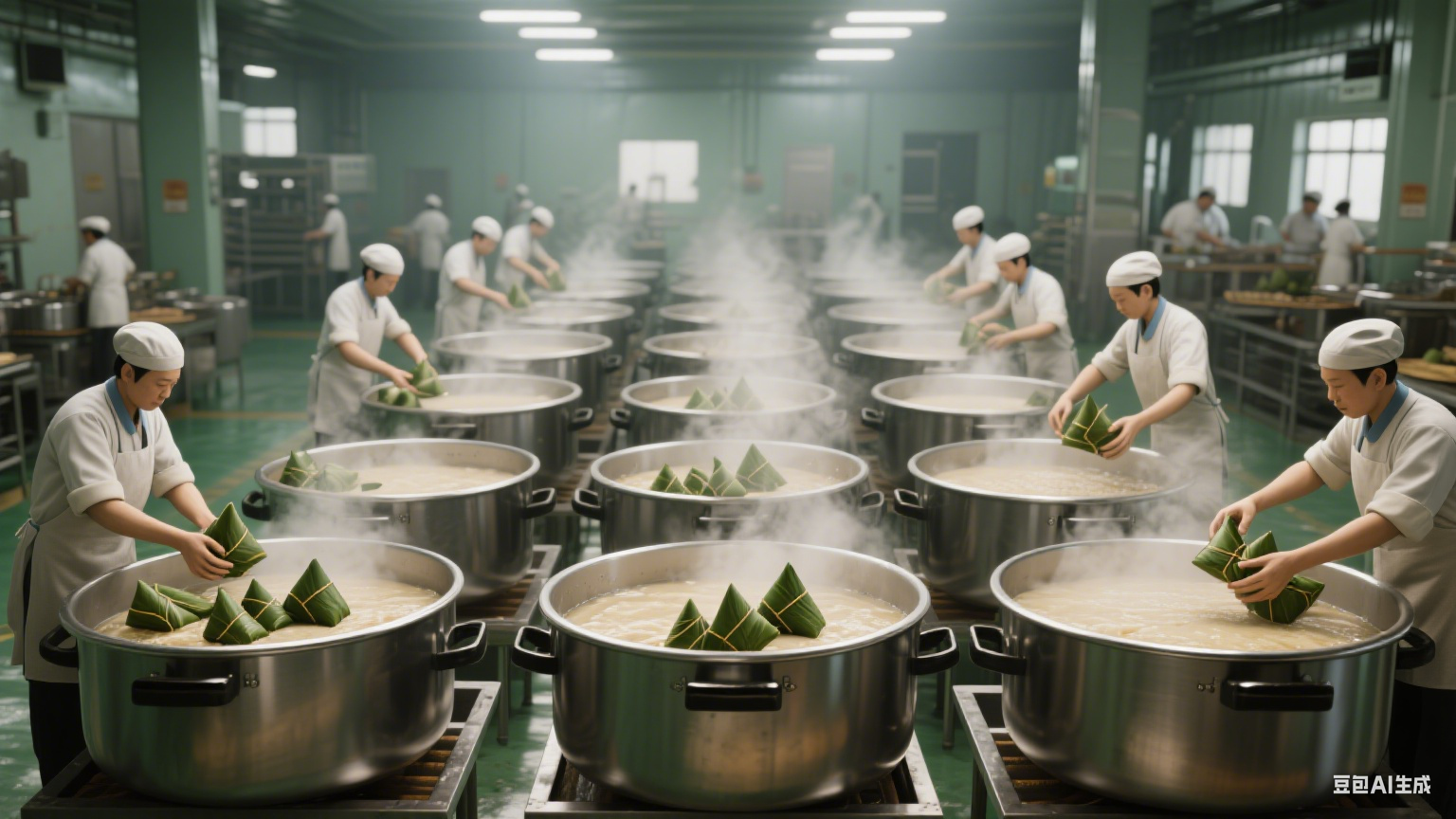 夹层锅应用于粽子加工：蒸煮均匀入味，端午美食超受欢迎(图5)