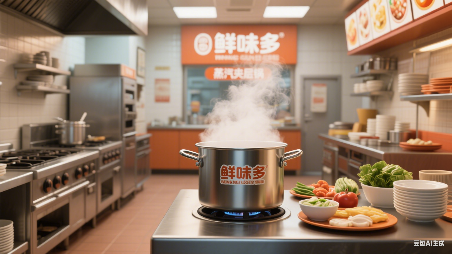 蒸汽夹层锅适应电压广：不同电压环境都能使用，适用性强(图4)