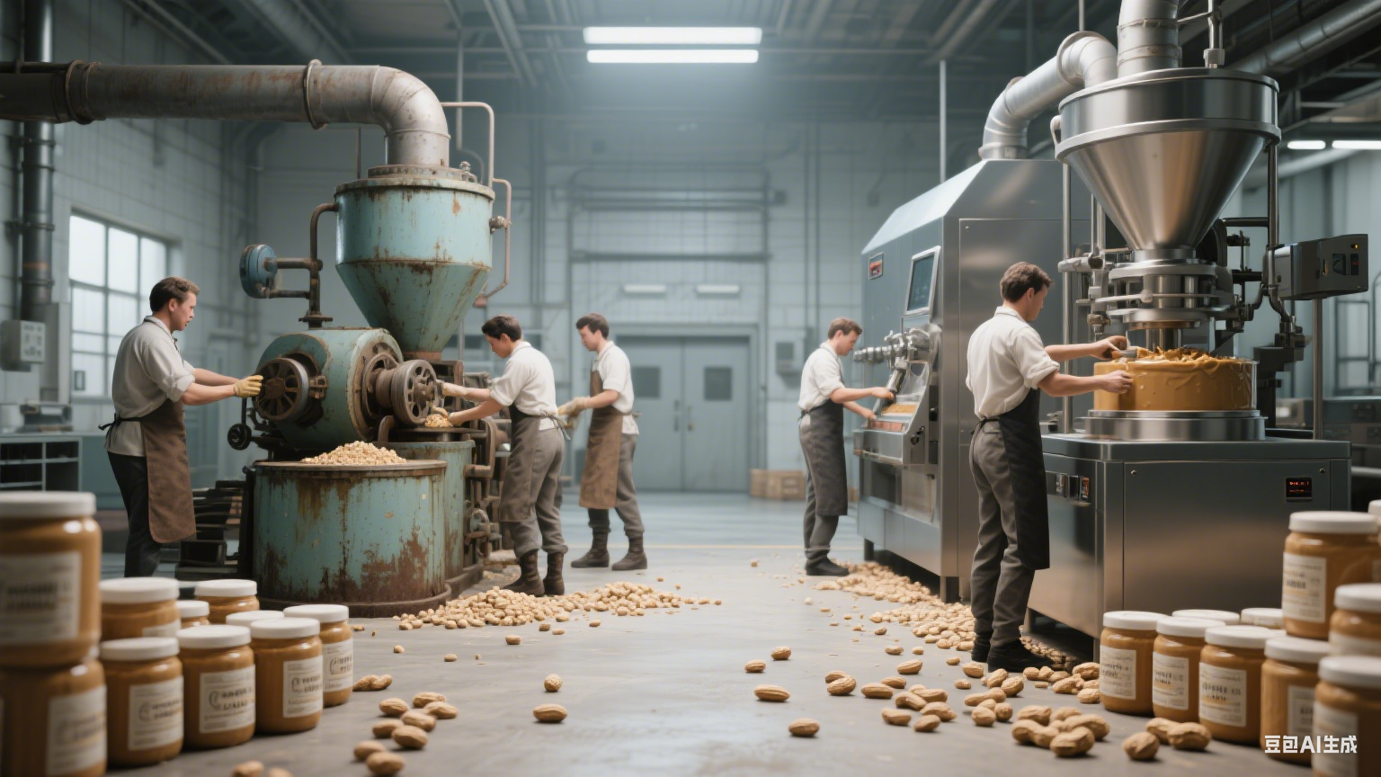 夹层锅助力熬制花生酱：研磨加热一体，质地细腻超香浓(图4)