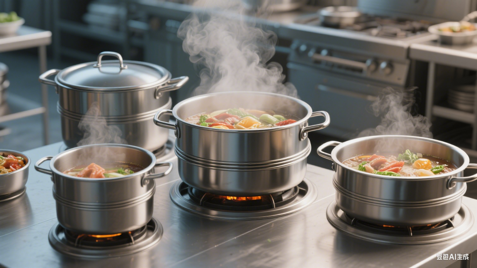 夹层锅的工作原理：双层结构里的加热智慧(图6)