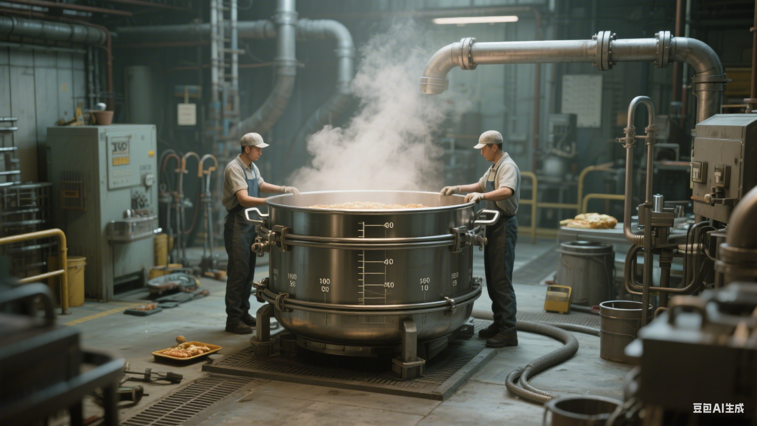 夹层锅适配不同热源：电加热、蒸汽加热灵活选(图5)