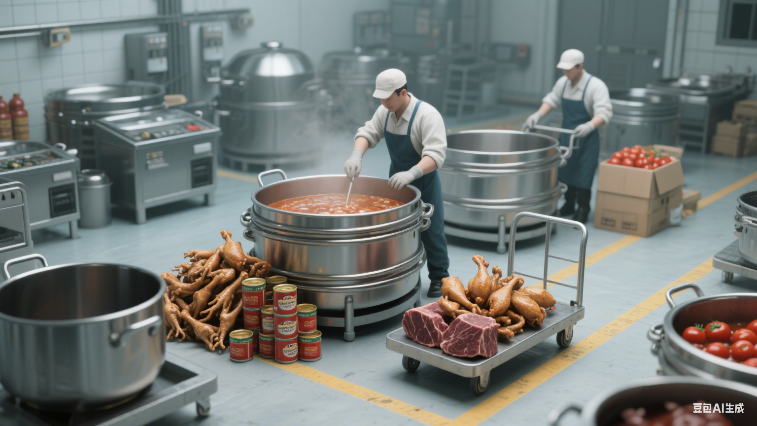 夹层锅适配多种烹饪方式:煮、炖、熬、卤样样精通(图1) 夹层锅适配多种烹饪方式:煮、炖、熬、卤样样精通(图1)