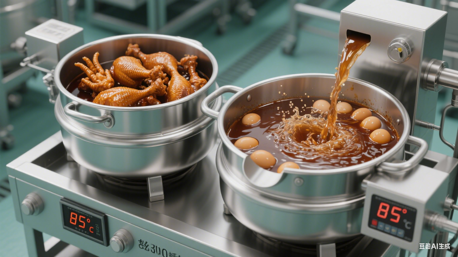 夹层锅适配多种烹饪方式:煮、炖、熬、卤样样精通(图2) 夹层锅适配多种烹饪方式:煮、炖、熬、卤样样精通(图2)