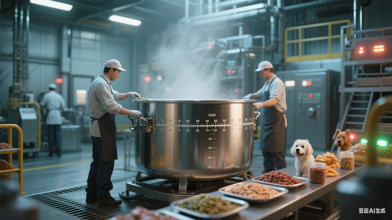夹层锅适配宠物食品加工，高温杀菌保安全，营养不流失(图6)