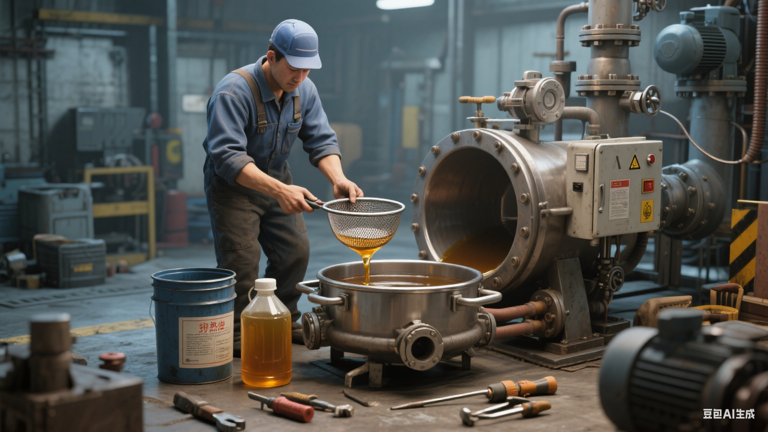 夹层锅导热油：多久换一次？更换指南全知道(图7)