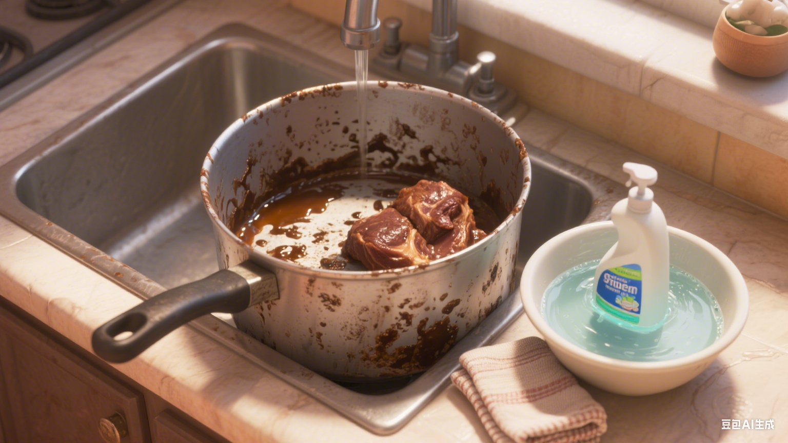 全自动蒸汽夹层锅：能完全脱离人工吗？用完咋清洗？(图4)