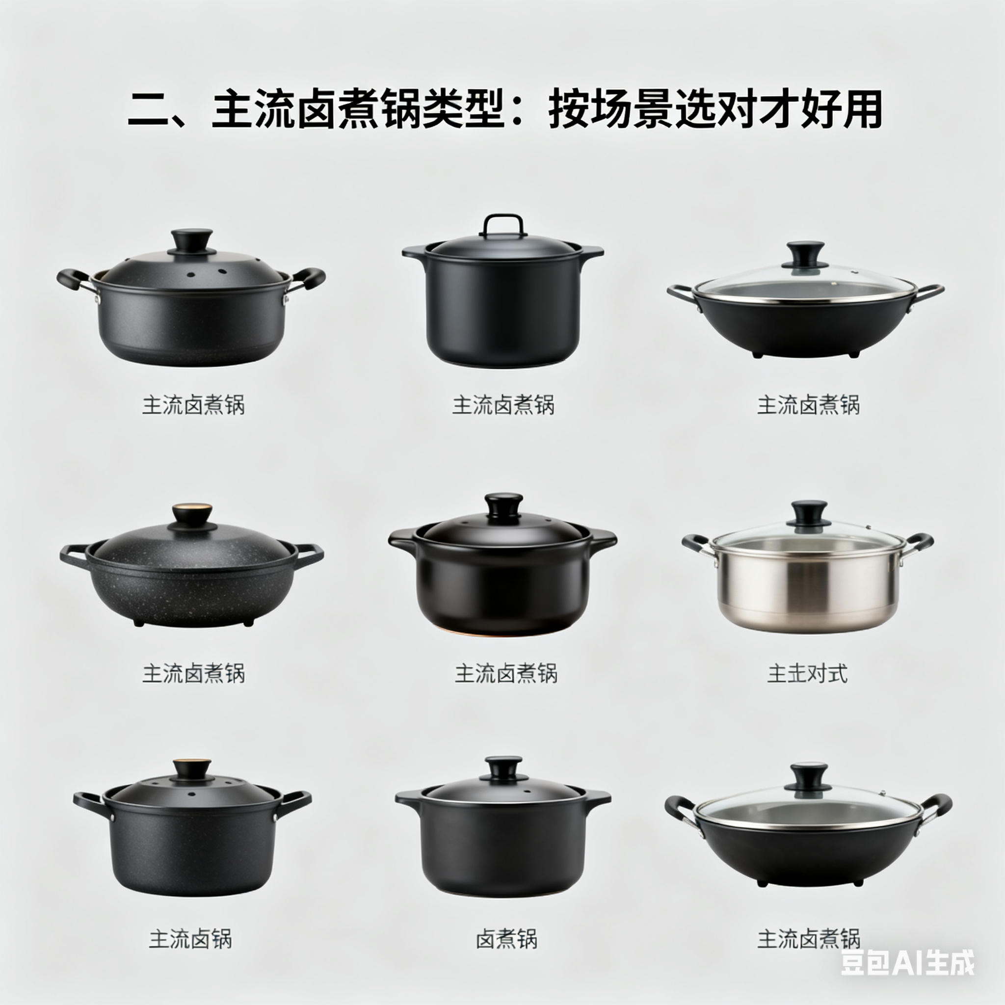 猪耳猪蹄卤煮锅怎么选？不同场景适配指南(图2)