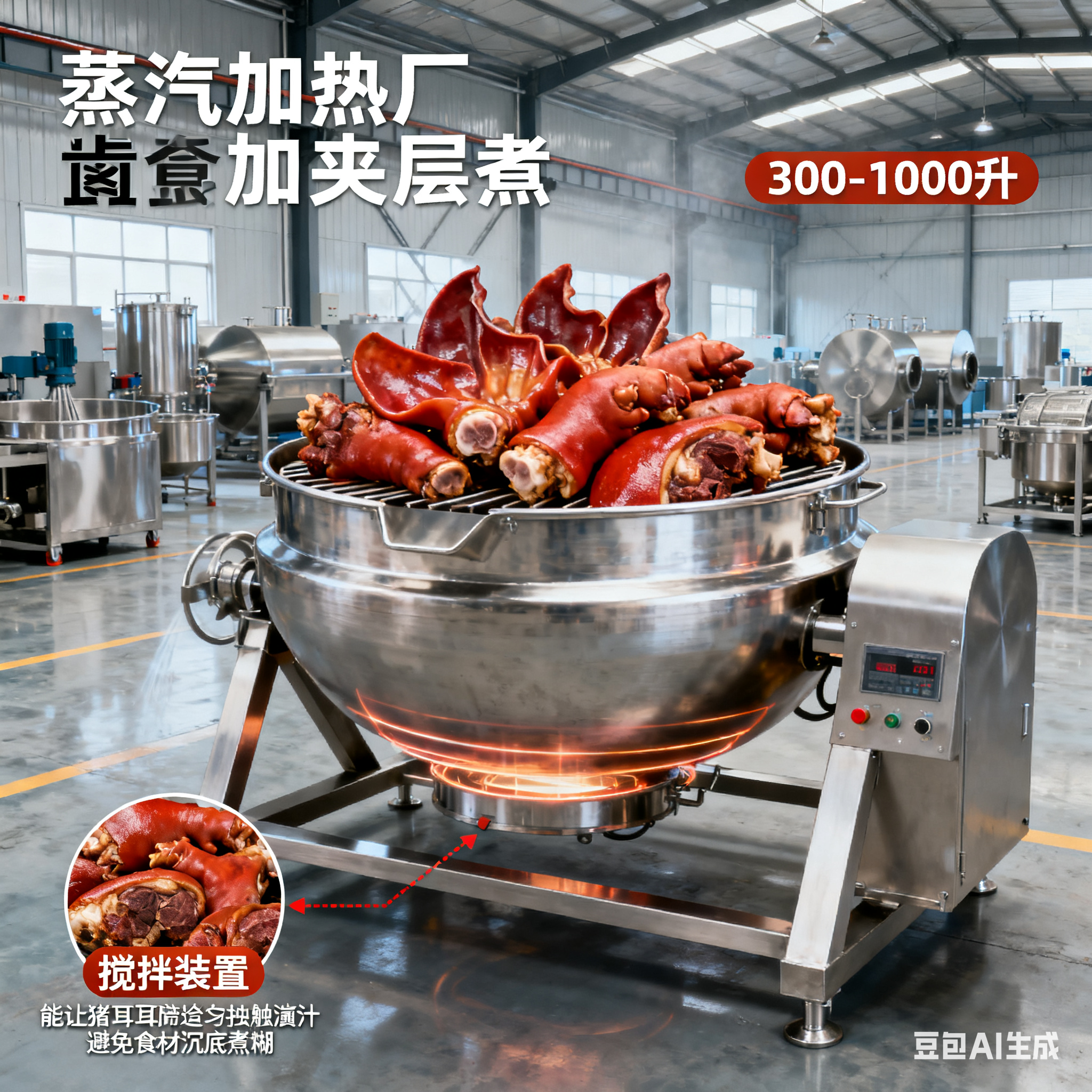 猪耳猪蹄卤煮锅怎么选？不同场景适配指南(图4)