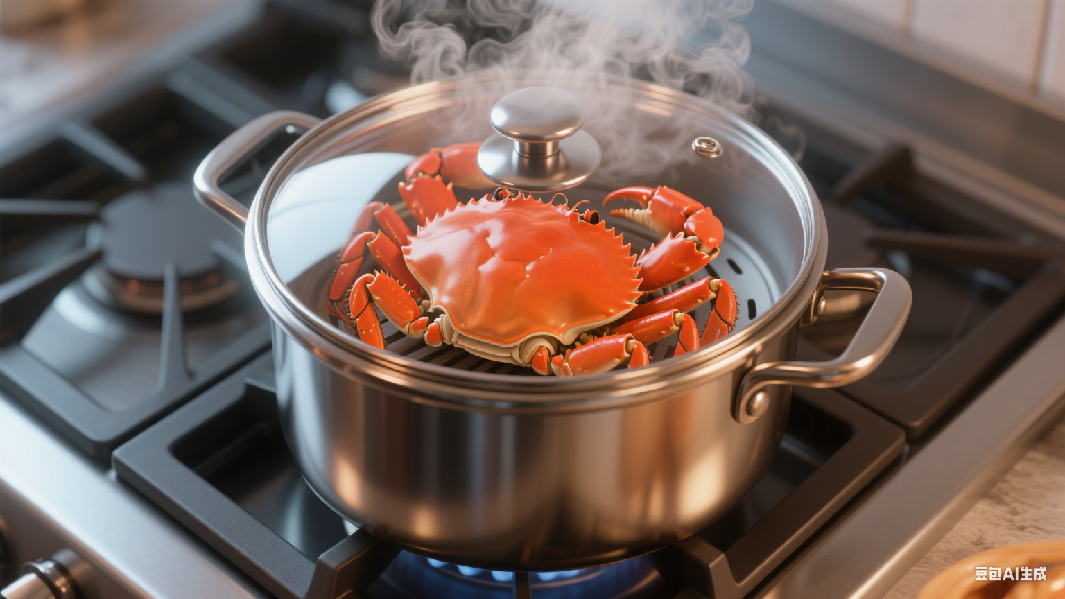 蒸汽匠心赋鲜：全自动小螃蟹蒸煮锅的蟹壳熟制之道(图4)