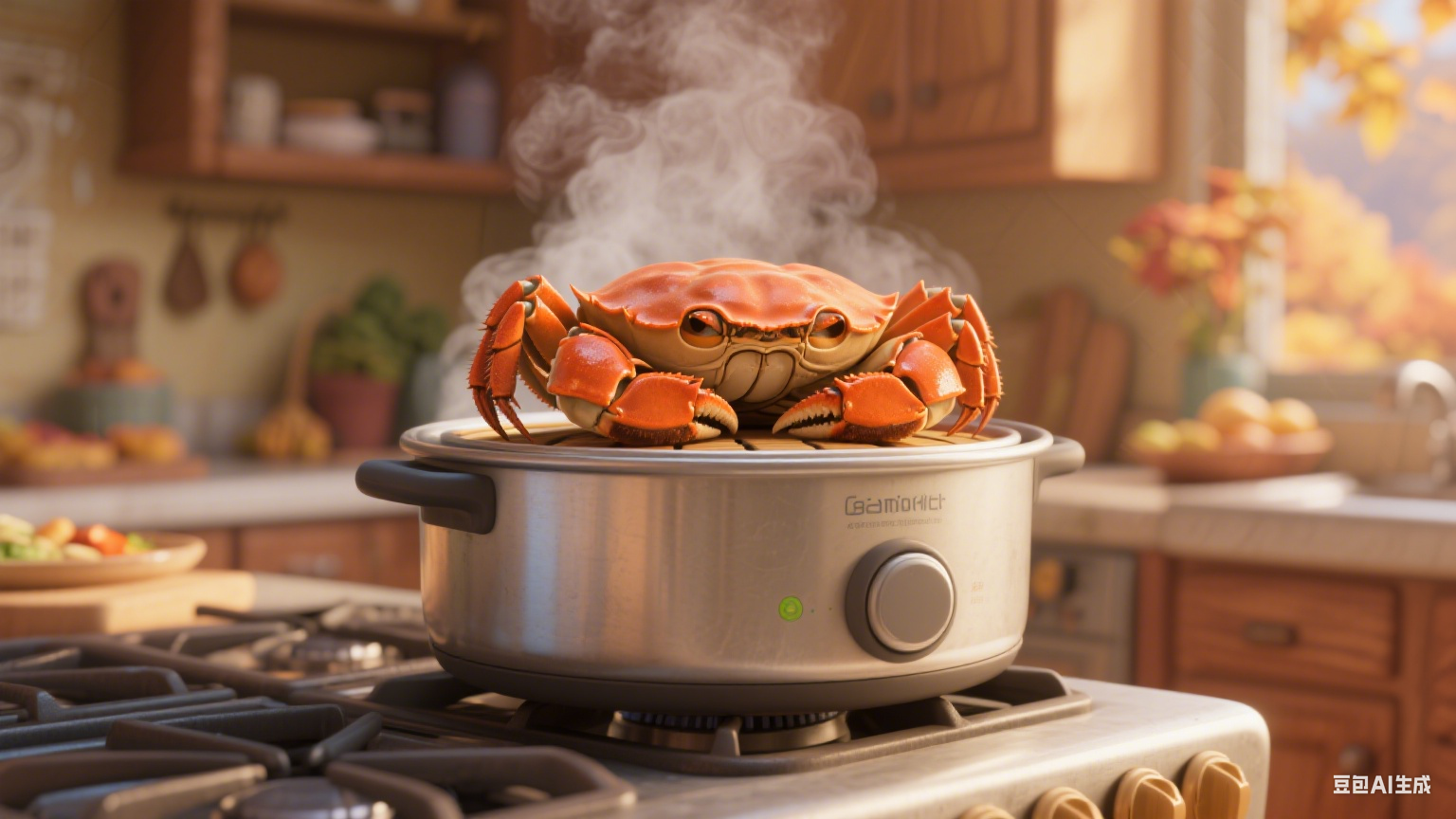 蒸汽匠心赋鲜：全自动小螃蟹蒸煮锅的蟹壳熟制之道(图5)