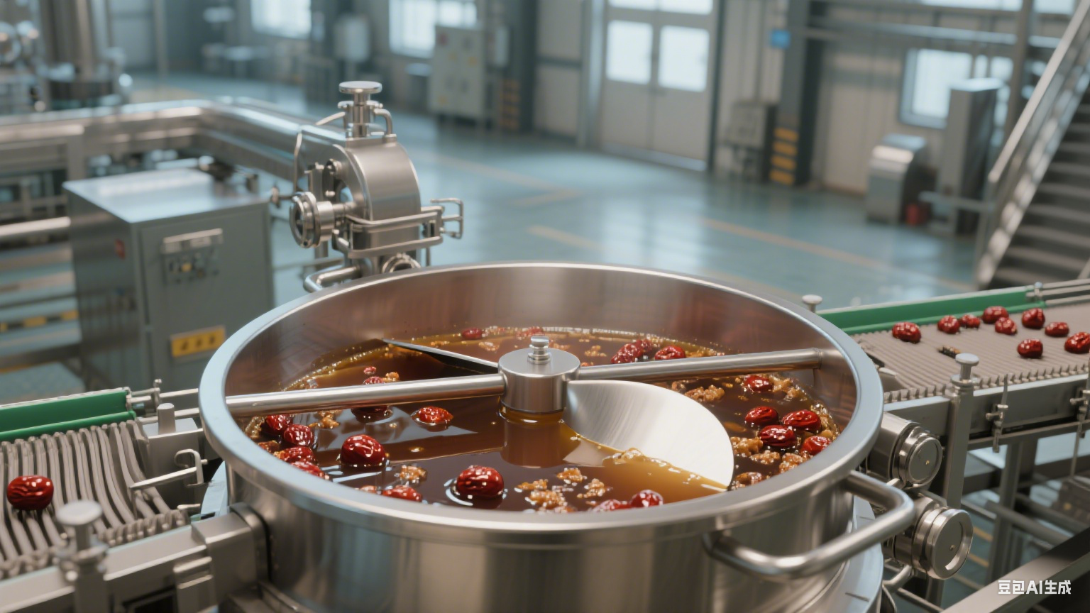 甜蜜匠造者：揭秘蜜饯熬糖蒸煮锅背后的设备厂家图谱(图3)
