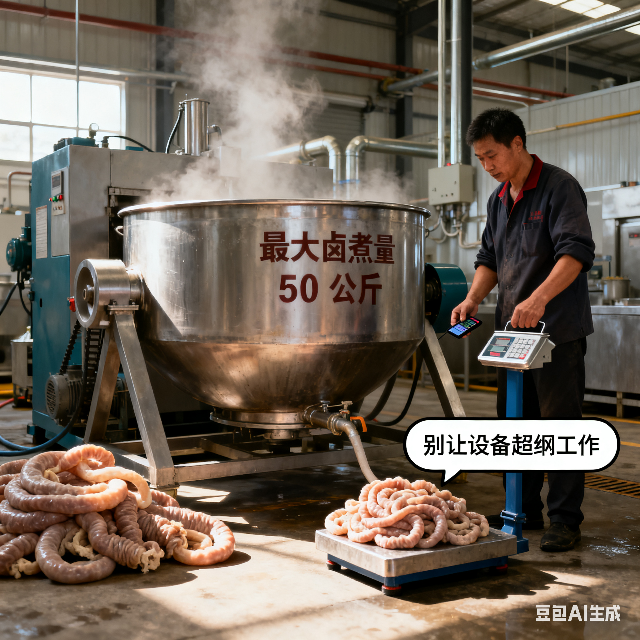 猪大肠卤煮设备能经久耐用吗？(图5)