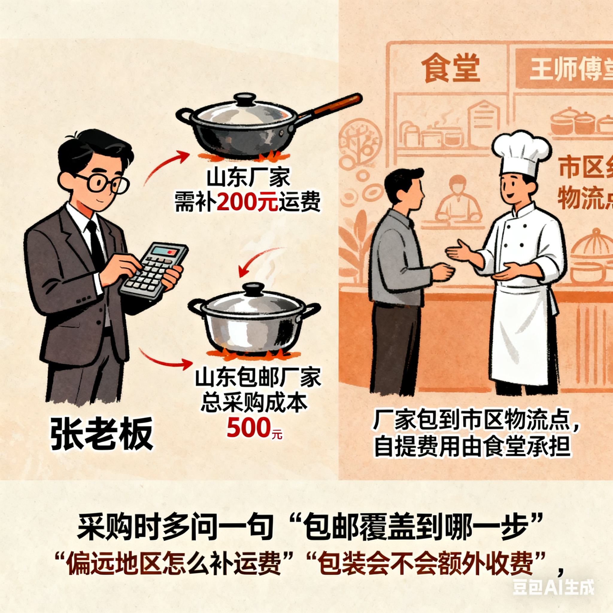 商用卤煮熬汤大型夹层锅，能全国包邮吗？(图7)