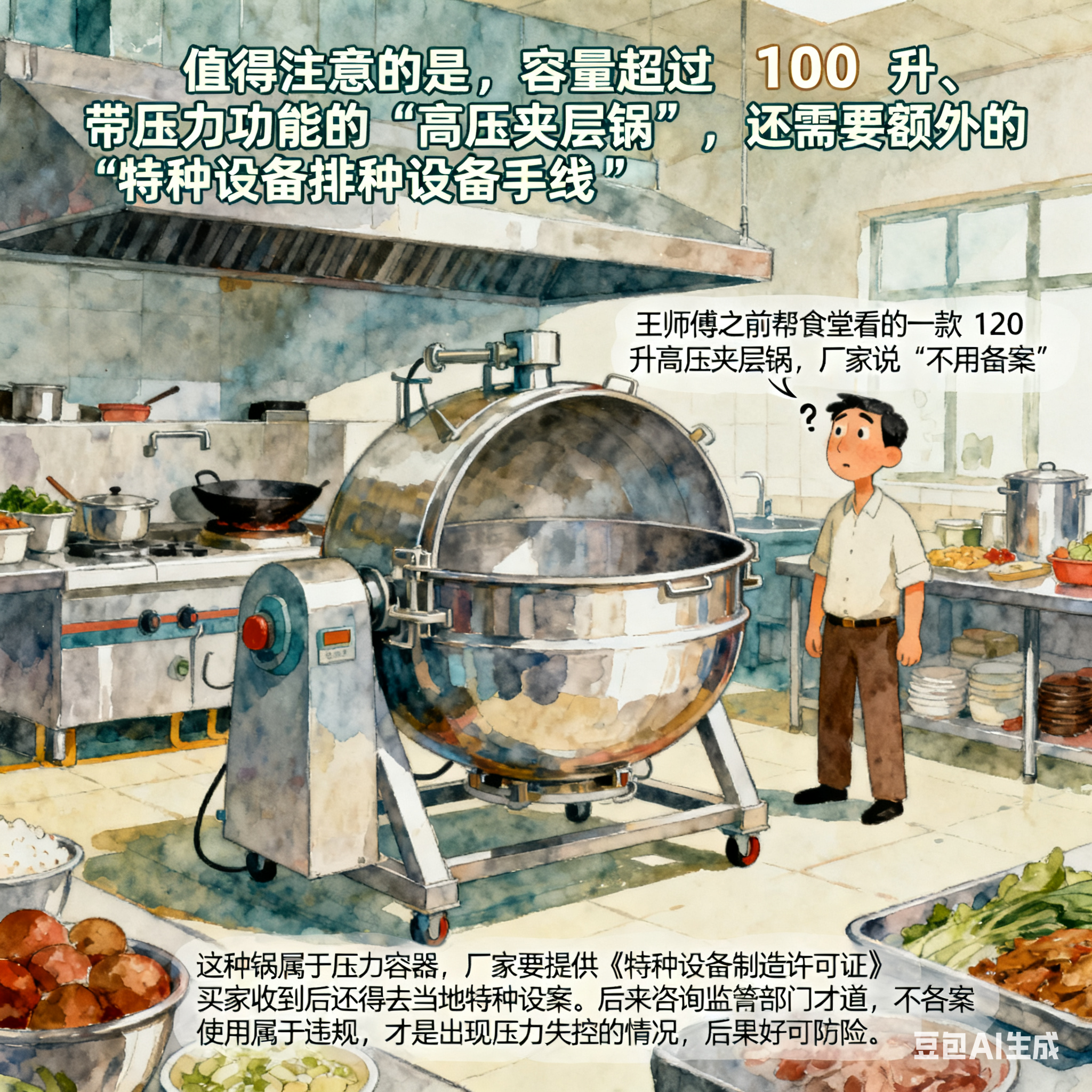 夹层锅带手续吗？质量靠谱不？(图3)