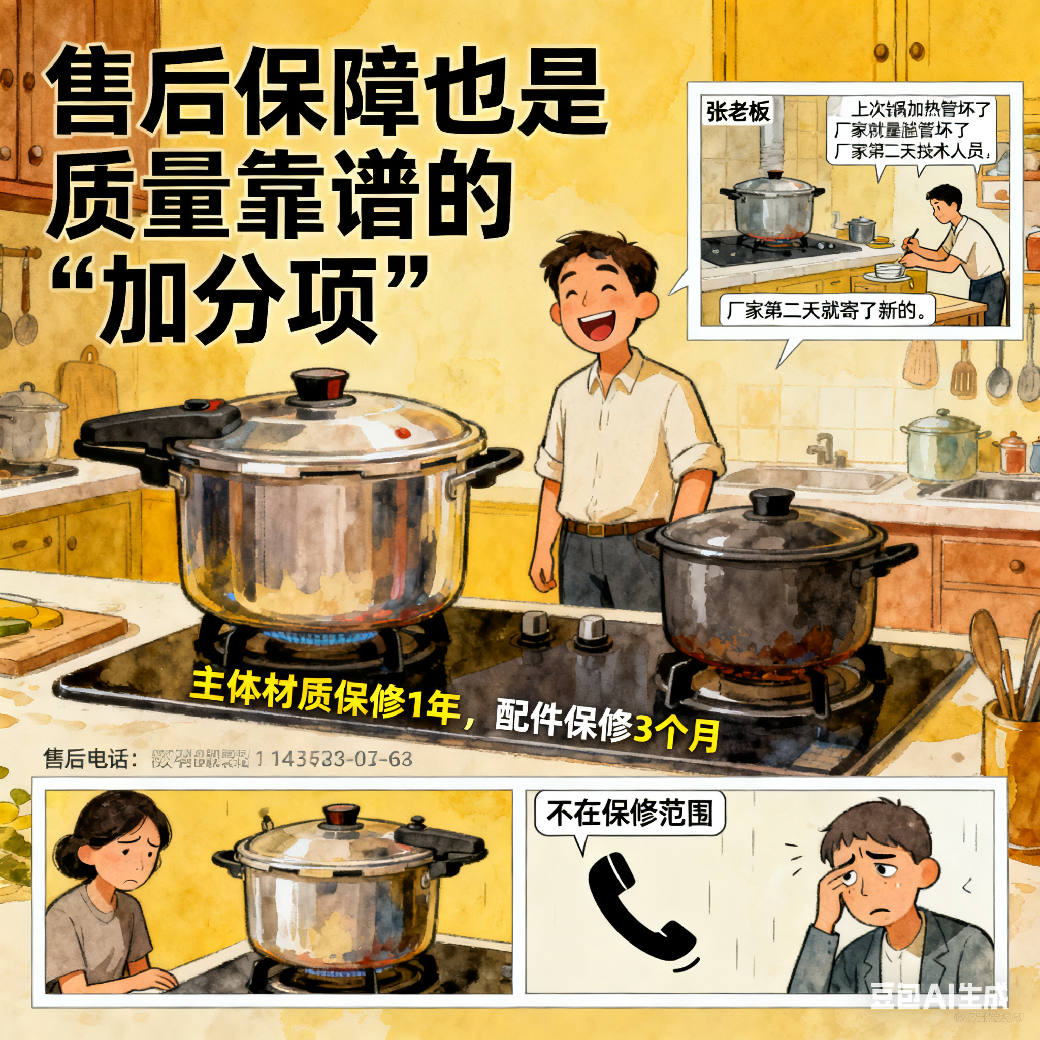 夹层锅带手续吗？质量靠谱不？(图5)