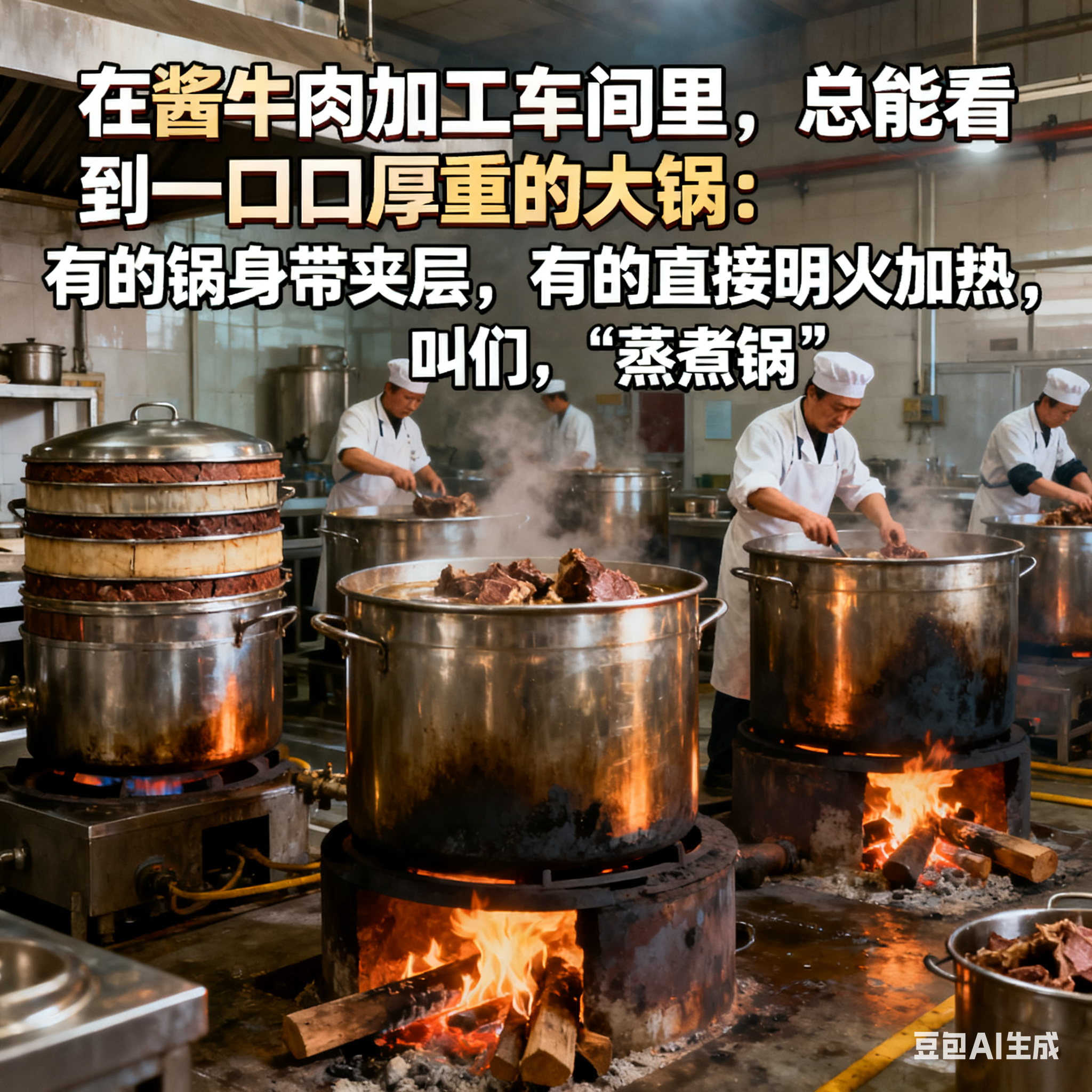 酱牛肉蒸煮锅，就是夹层锅吗？(图1)