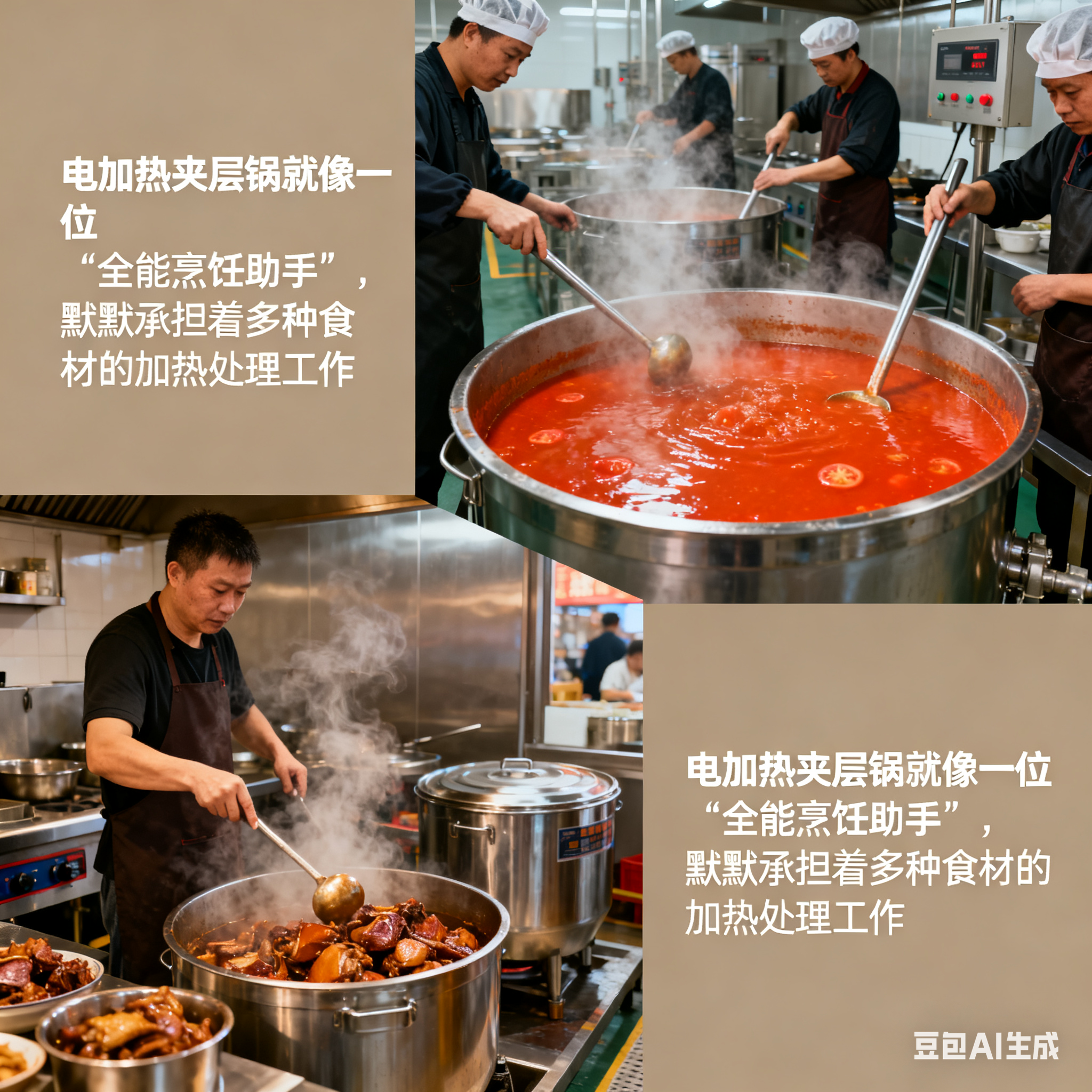 电加热夹层锅，至高体验藏在哪？(图1)