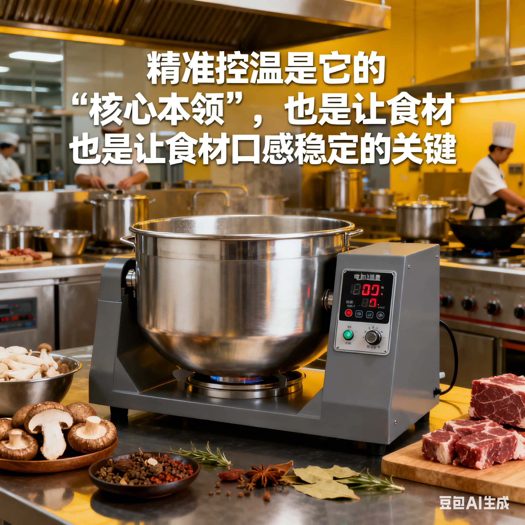 电加热夹层锅，至高体验藏在哪？(图2)