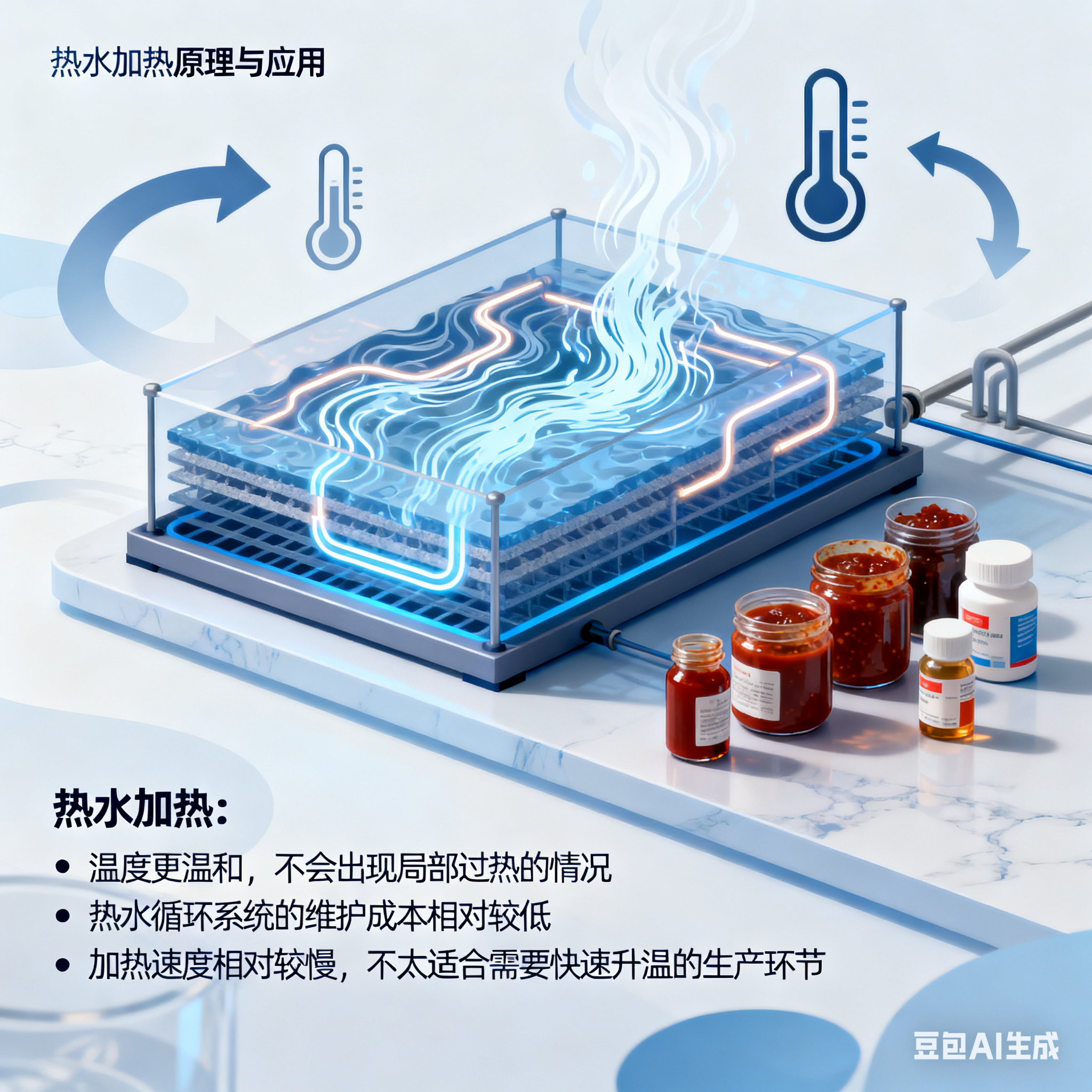 不锈钢反应釜夹层锅，到底是怎么受热的？(图5)