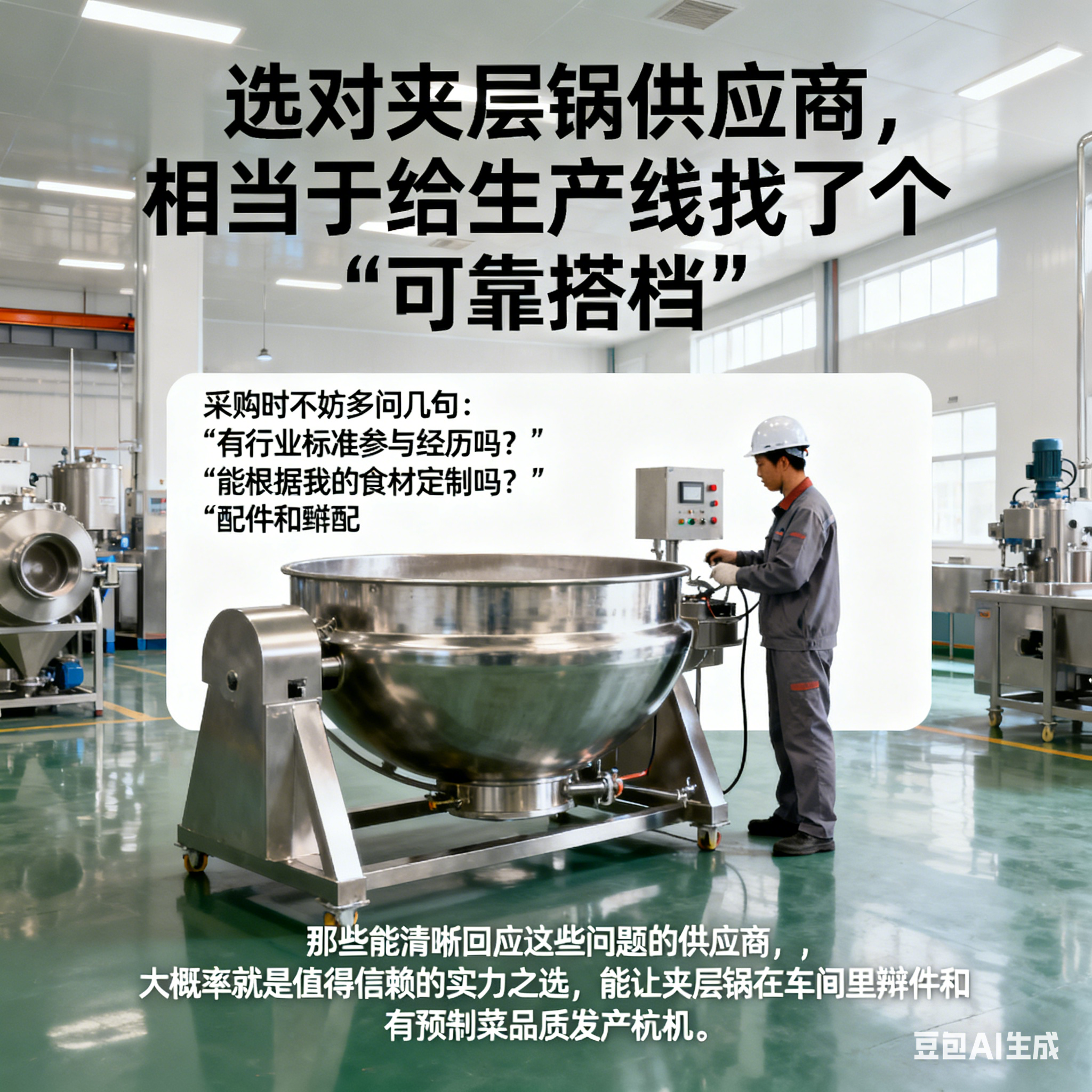 夹层锅选哪家？实力供应商都有这些特质(图5)